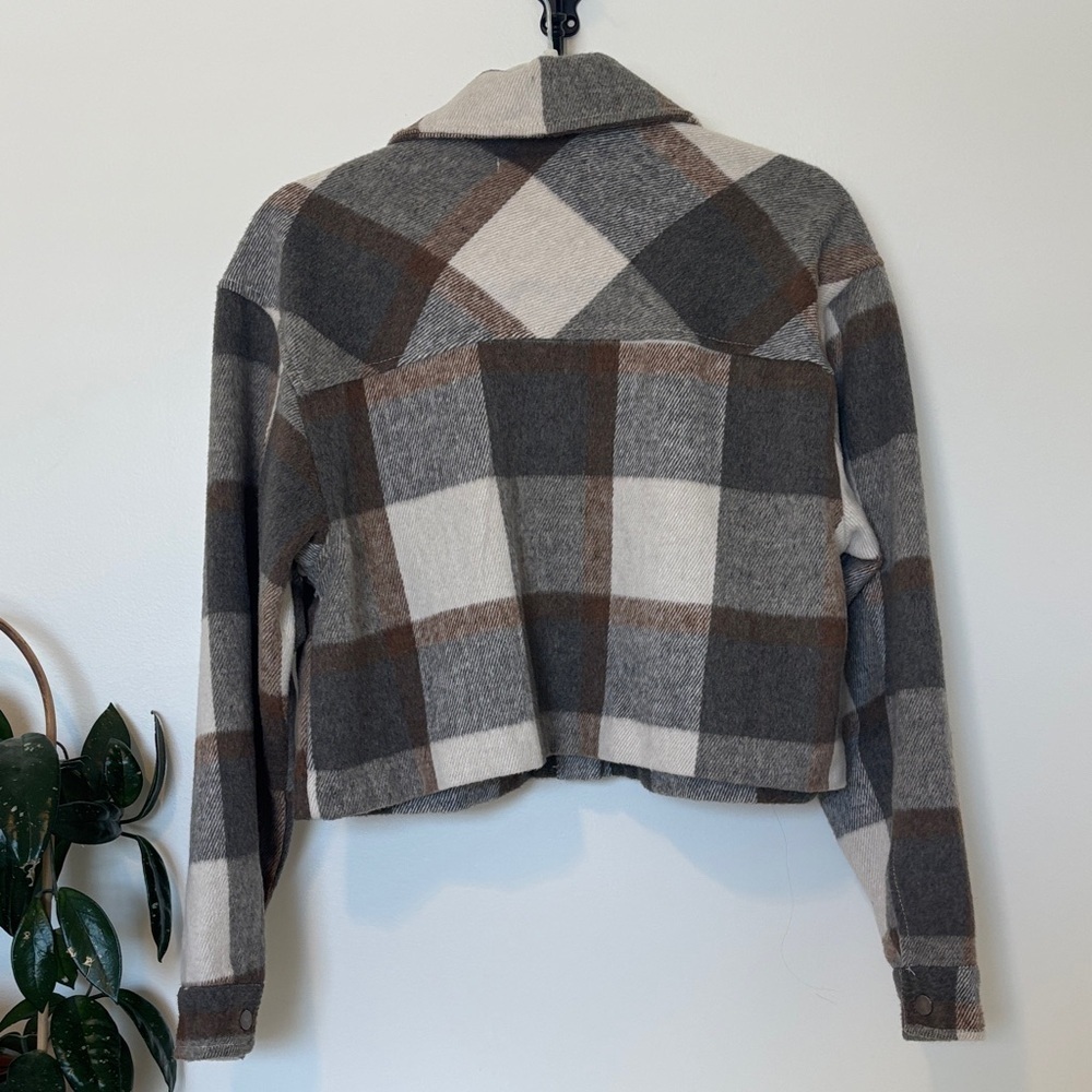 Harlow Multi-Color Plaid Utility Jacket - Picture 5 of 5